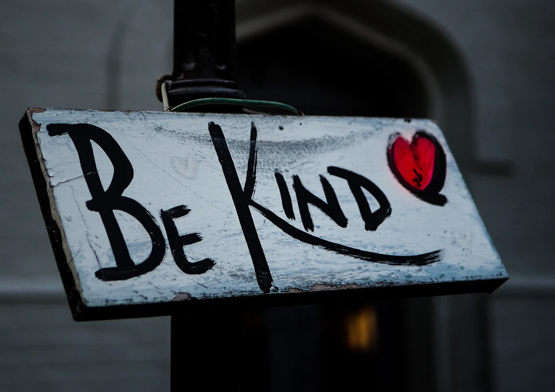 Be Kind; There’s no charge for love