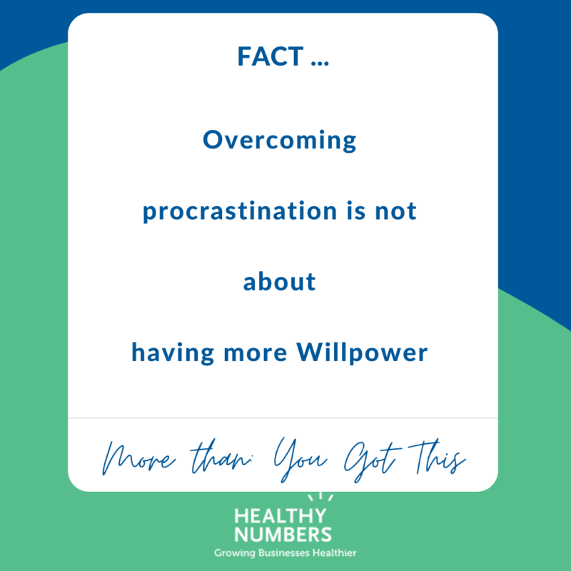 overcoming procrastination